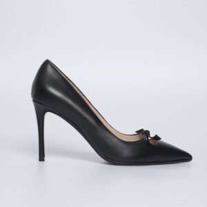 KM001-1.jpg Handcrafted Black Leather High Heel Pumps | Luxury Designer Shoes – Kaimoo Shoes