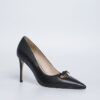 KM001-2.jpg Handcrafted Black Leather High Heel Pumps | Luxury Designer Shoes – Kaimoo Shoes