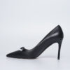 KM001-3.jpg Handcrafted Black Leather High Heel Pumps | Luxury Designer Shoes – Kaimoo Shoes