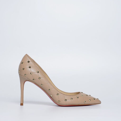 Luxury Studded Pointy Heel Dress Shoes - Custom Designer Footwear