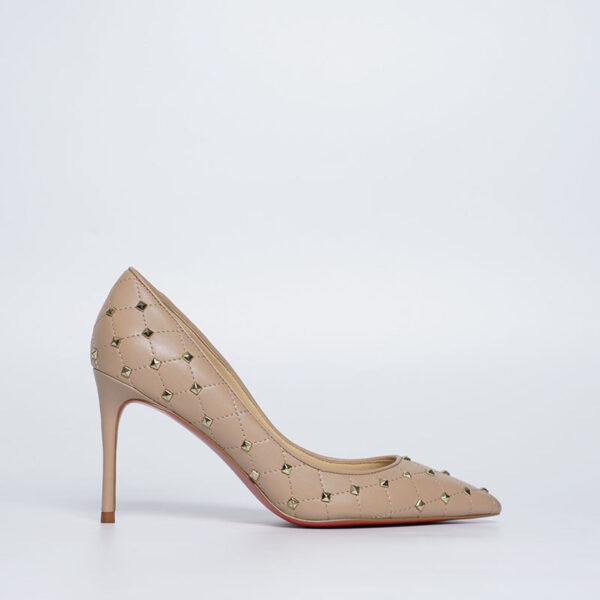 Elegant Studded Pointed Toe High Heels - Custom Women's Shoes.jpg Luxury Studded Pointy Heel Dress Shoes - Custom Designer Footwear