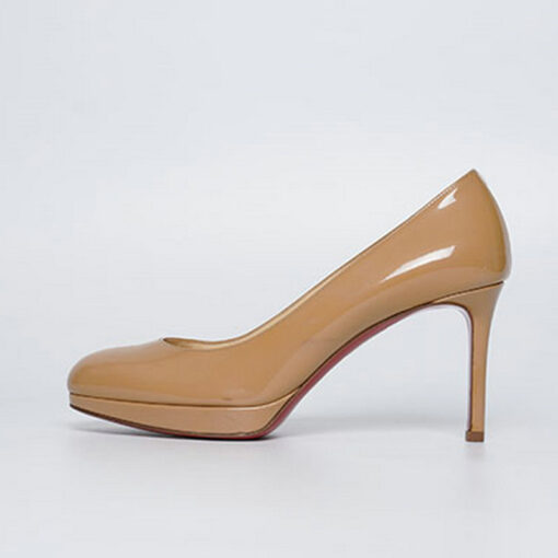Nude Platform High Heel Pumps – Custom Women's Designer Shoes
