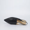 Luxury Flat Leather Slingback Shoes