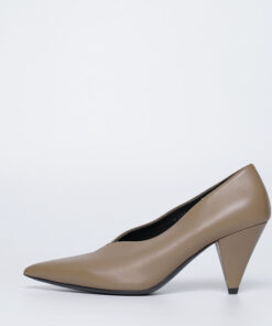 Luxury Leather Cone Heel Bootie – Handmade Women's Ankle Boots