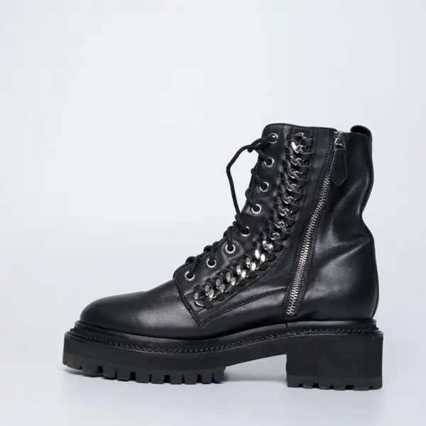 Luxury Lug Sole Combat Boots | Custom Designer Leather Boots – Kaimoo