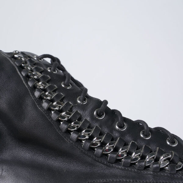 KM018-4.jpg Luxury Lug Sole Combat Boots | Custom Designer Leather Boots – Kaimoo