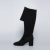 KM020-1.jpg Luxury Suede Stretch Knee-High Boots | Custom Women’s Designer Footwear